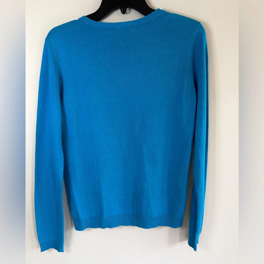 NWT LAUREN RALPH LAUREN Silk Cashmere Sweater Parisian Old Money Preppy | Size M